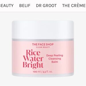The Face Shop - NIB Rice Water Bright Deep Peeling Cleansing Balm